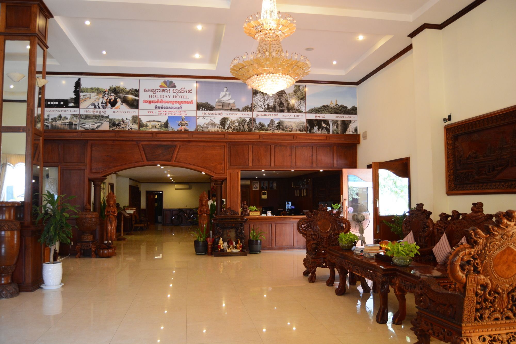 Holiday Hotel Battambang Kültér fotó